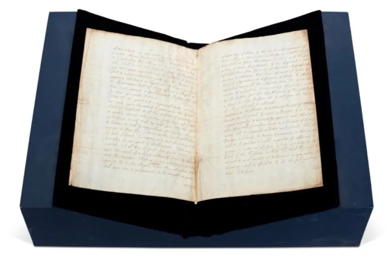 عرض وثيقة أنهت الحرب الأهلية البريطانية للبيع بمبلغ ضخم