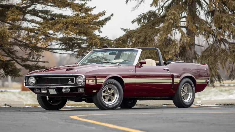 سيارة Shelby GT500 Convertible نادرة للبيع في مزاد "مايكوم"