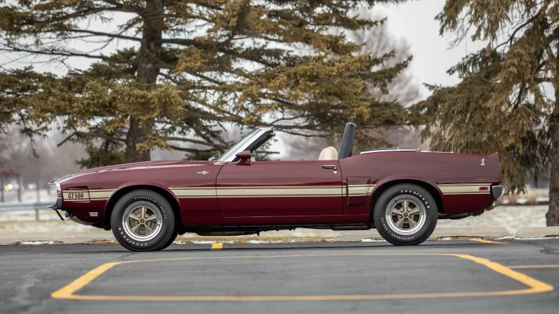 سيارة Shelby GT500 Convertible نادرة للبيع في مزاد "مايكوم"