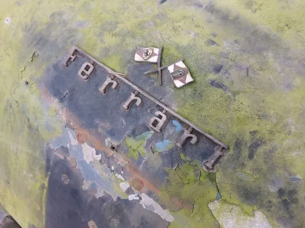 بيع سيارة فيراري متهالكة بـ109 آلاف جنيه إسترليني