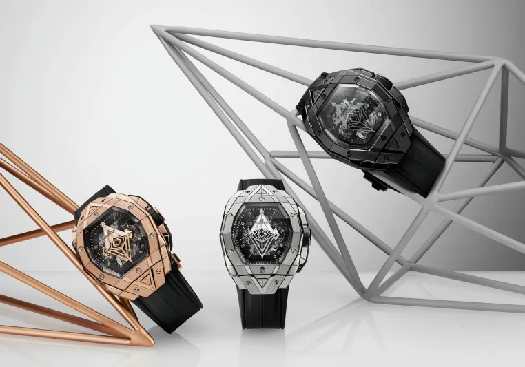 "Spirit of Big Bang Sang Bleu".. ساعة تجسد روح الابتكار