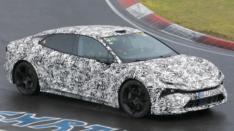 بقوة 905 أحصنة.. رصد "لوتس إنفيا 2024" في الطرقات العامة