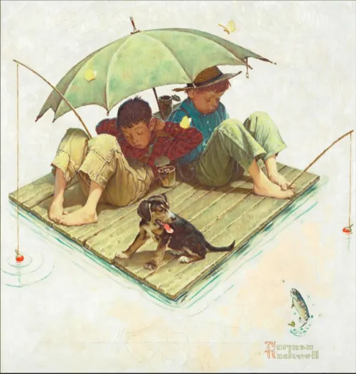 لوحة لـ"نورمان روكويل" للبيع بـ700 ألف دولار