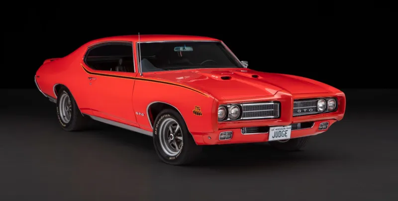سيارة Pontiac GTO موديل 1969 للبيع في مزاد مايكوم