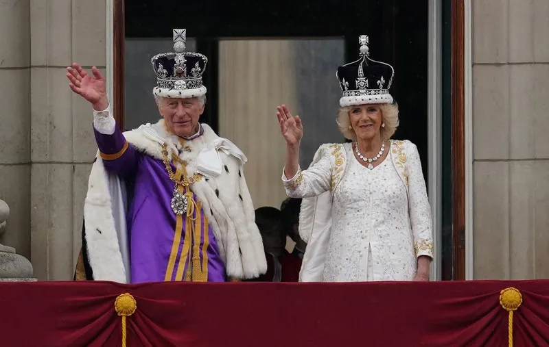 صورة جديدة من احتفالات العائلة المالكة بتتويج الملك "تشارلز"