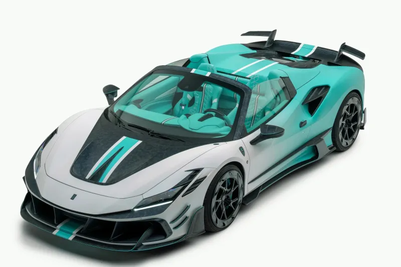 سيارة "فيراري منصوري F8XX سبايدر".. تصميم جذاب وألوان مميزة