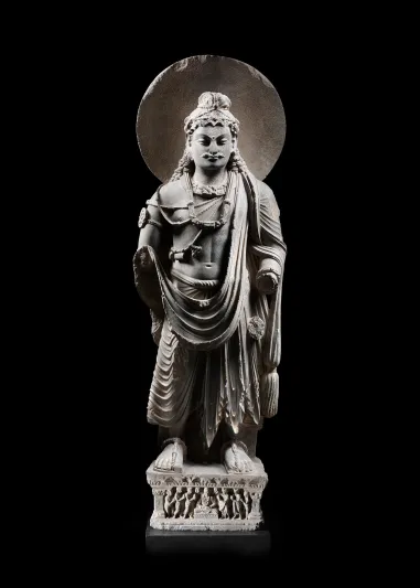 تمثال "BODHISATTVA" التاريخي للبيع في مزاد بونهامس