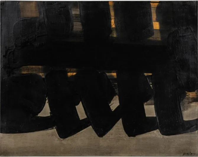 لوحة لـ "بيير سولاج" للبيع مقابل 1.4 مليون دولار في مزاد