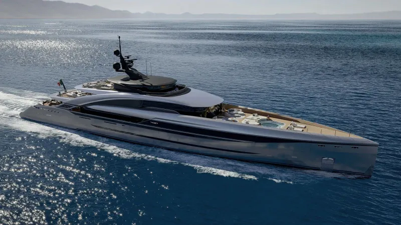 غران توريزمو هو.. مفهوم جديد من  ISA Yachts بطول 70 مترًا