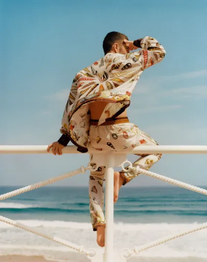  Dolce & Gabbana و Pelayo Díaz: تعاون ينبض بالحيوية لصيف 2023 