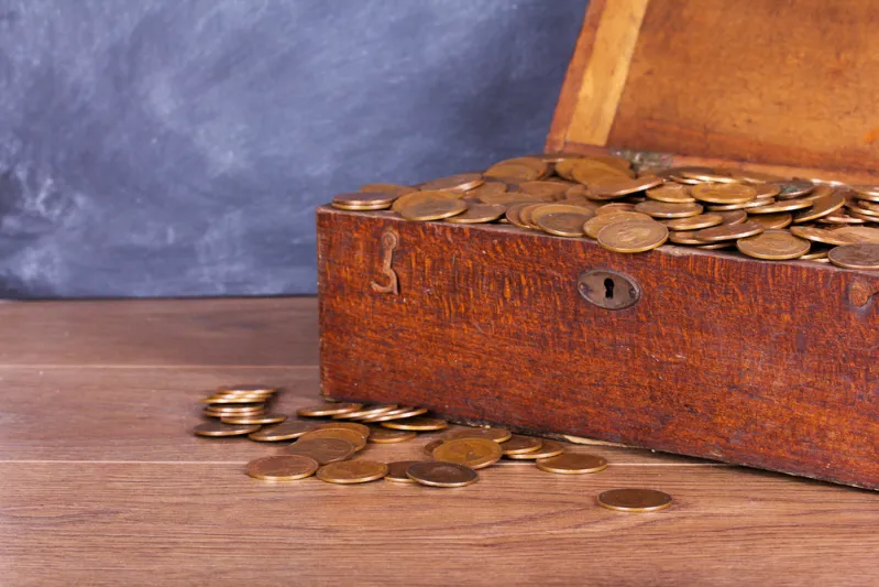 زوجان يعثران على كنز ضخم خلال تنظيف منزلهما