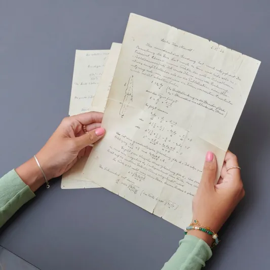 بيع رسالة لـ "أينشتاين" في مزاد بـ 604 ألف جنيه إسترليني