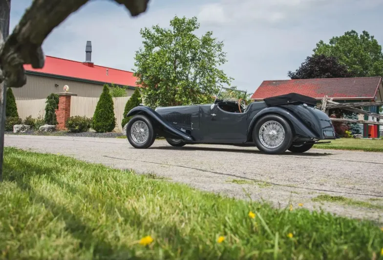 عمرها 86 عاما.. سيارة "بوغاتي Type 57SC" النادرة للبيع بـ 7 ملايين دولار