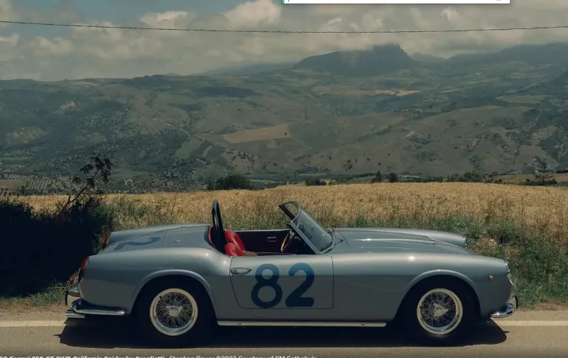 سيارة سباقات نادرة للبيع في مزاد "rmsothebys"