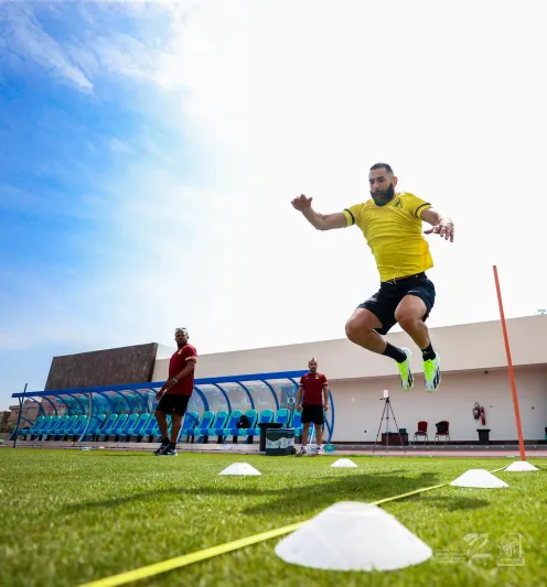 حماس كبير في أول تدريب لـ"بنزيما" و"كانتي" و"جوتا" مع الاتحاد (فيديو)