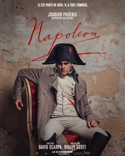 طرح الإعلان الرسمي لفيلم "Napoleon".. و"بوستر" جديد للعمل  (فيديو)