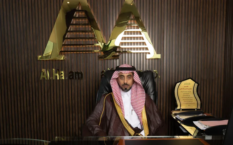 رجل الأعمال ماجد بن هندي الحربي - المصدر : الرجل رجل الأعمال ماجد بن هندي الحربي: بدأت بمطعم للوجبات السريعة.. أمنيتي أن تصبح "صنع في السعودية" عالمية