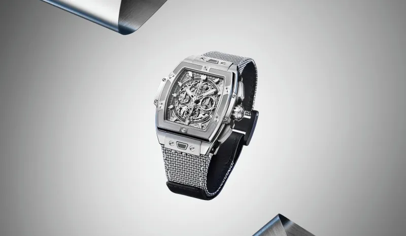 ساعة Spirit Of Big Bang Essential Grey تحفة جديدة من هوبلو