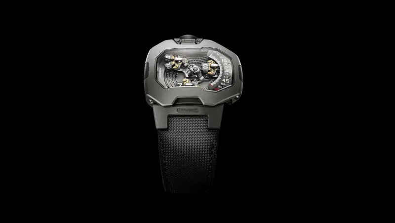 ساعة‎ Urwerk Blacked-Out ‎المستوحاة من‎ Star Trek ‎.. اكتشف المجهول في علوم الفضاء