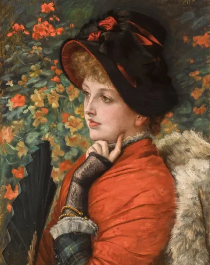 عرض لوحة "Type of Beauty" للفنان "جيمس تيسو" في مزاد سوثبيز