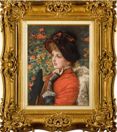 عرض لوحة "Type of Beauty" للفنان "جيمس تيسو" في مزاد سوثبيز