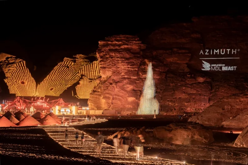 مهرجان أَزِمُث يكشف عن أسماء نجوم الفن المشاركين في فعاليته الموسيقية في العُلا