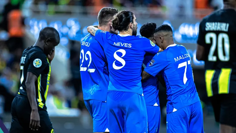 شاهد بالفيديو.. أهداف مباراة الهلال والاتحاد في البطولة العربية