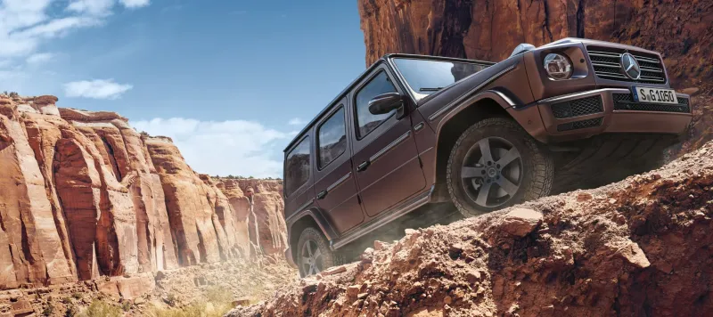 "مرسيدس" تطلق نسخة أصغر من سيارتها الـ SUV الفاخرة من الفئة G