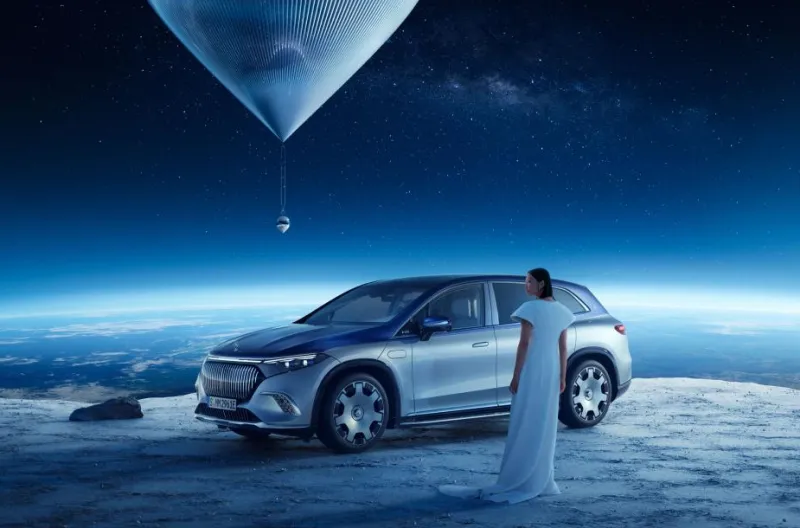 "مرسيدس مايباخ" تجلب الرفاهية والفخامة إلى السياحة الفضائية