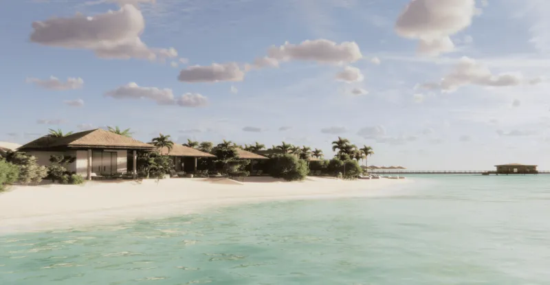 منتجع "ثول" الخاص .. وجهة فاخرة جديدة تعزز الصورة السياحية للمملكة