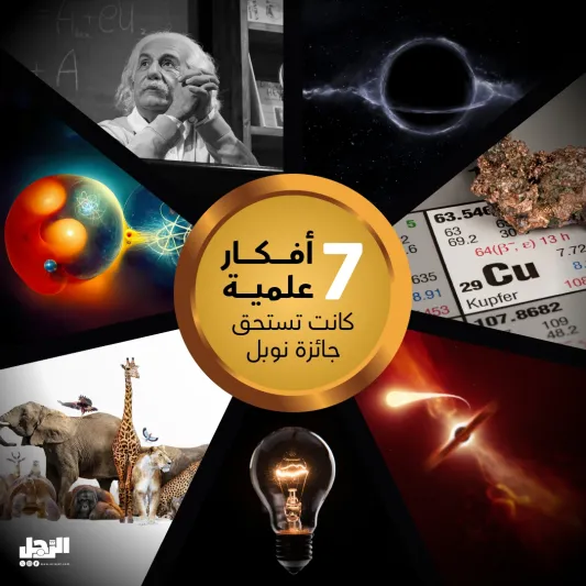 7 اكتشافات علمية كانت تستحق الفوز بنوبل.. هل تعرفها؟ 7 اكتشافات علمية كانت تستحق الفوز بنوبل.. هل تعرفها؟