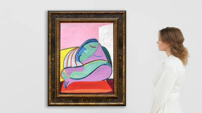 لوحة "Femme endormie" لـ "بابلو بيكاسو" للبيع مقابل 35 مليون دولار
