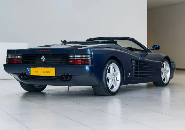 سيارة فيراري 512 TR Spider نادرة للبيع مقابل 2.7 مليون إسترليني