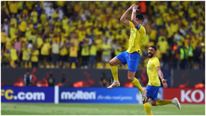 شاهد بالفيديو.. كريستيانو رونالدو يعود 10 أعوام للوراء أمام الدحيل!