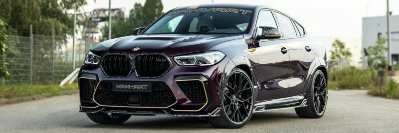 بي إم دبليو X6 M بإصدار ذهبي حصري من تعديل مانهارت