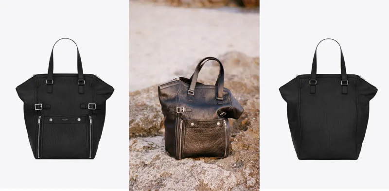 حقيبة Downtown الكبيرة للسفر - المصدر: Saint Laurent حقيبة "Downtown" الجديدة من "Saint Laurent".. تفاصيل كلاسيكية يحبها الرجال