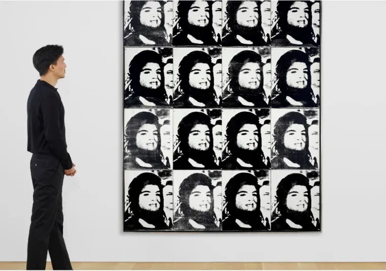 لوحة  "Sixteen Jackies" لـ "آندي وارهول" للبيع مقابل 35 مليون دولار