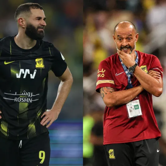 أدى إلى رحيل المدرب.. تفاصيل الحوار الساخن بين كريم بنزيما ونونو سانتو!