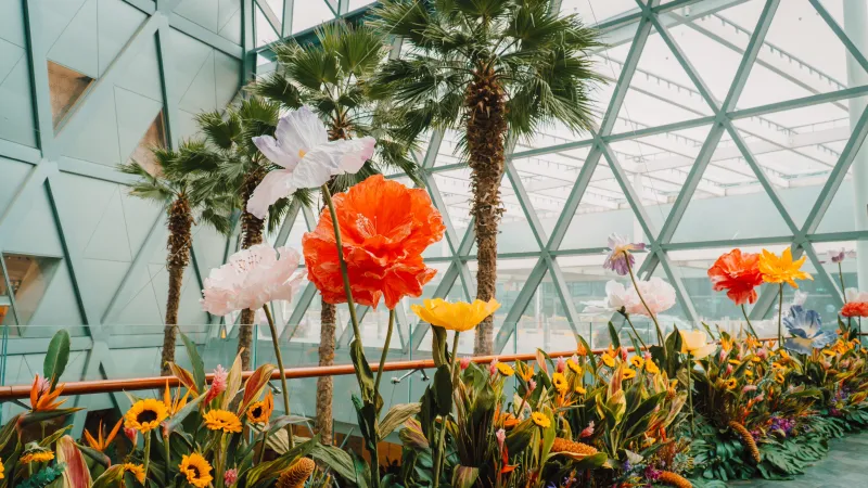 افتتاح مبنى 2 بمطار سنغافورة الأفضل على مستوى العالم