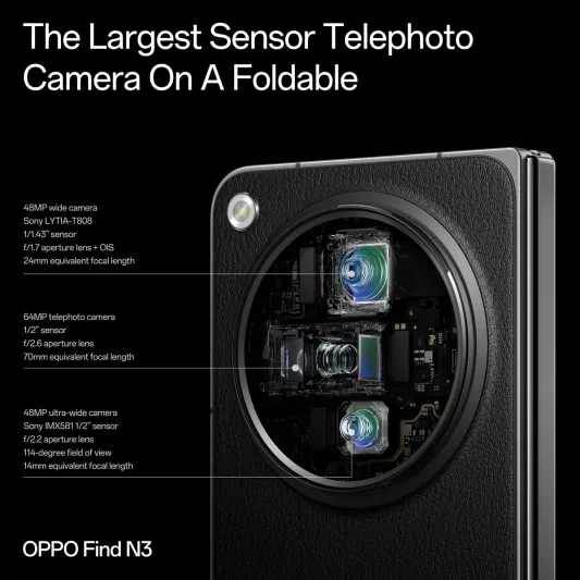 "Oppo" تطلق سلسلة "فايند N3".. نقلة نوعية بقطاع الهواتف الذكية في الإمارات