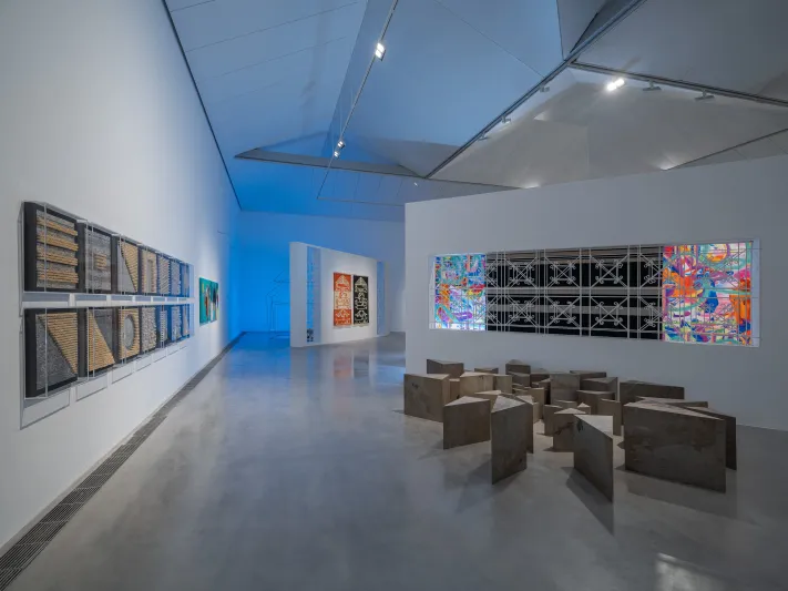 افتتاح أول معرض واسع النطاق للفن القطري المعاصر بشنغهاي