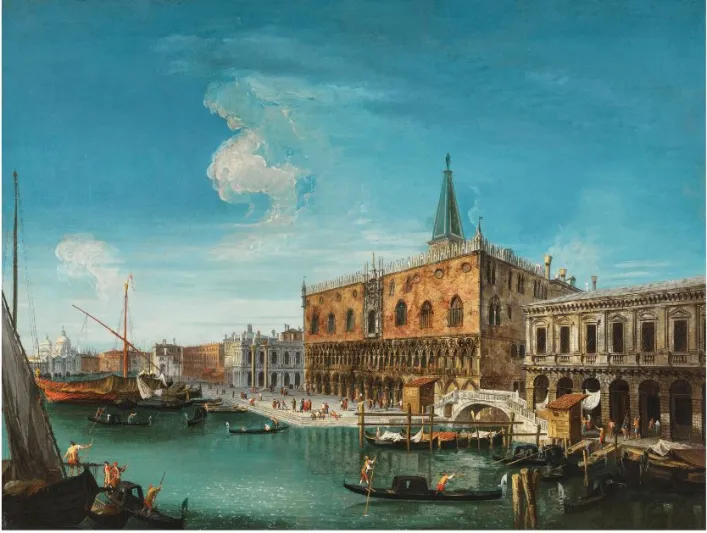 لوحتان تصوران "البندقية" لـ "ميشيل ماريشي" للبيع مقابل 3 ملايين دولار