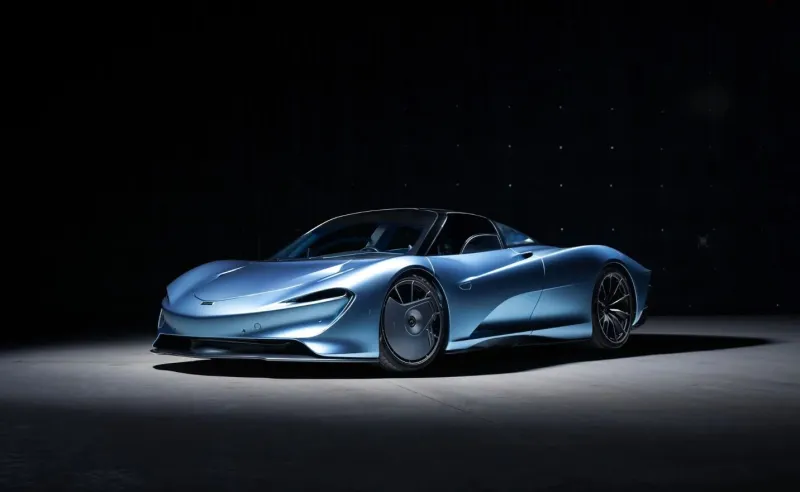 سيارة McLaren Speedtail الفريدة للبيع مقابل 2.5 مليون دولار في مزاد