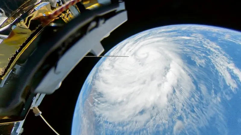 صور فريدة للأرض من أول كاميرا بانورامية في مدار الكوكب (فيديو)