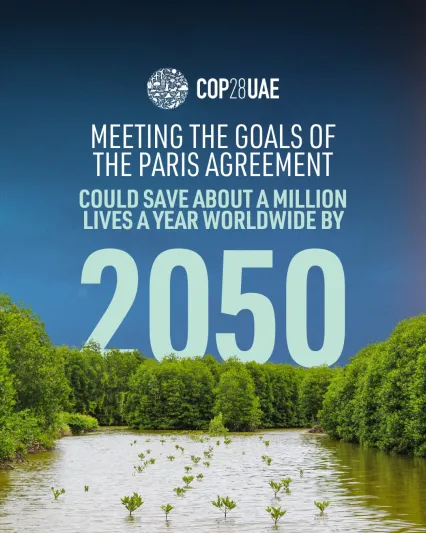 إطلاق إعلان "COP28" من أجل المناخ والإغاثة والتعافي والسلام