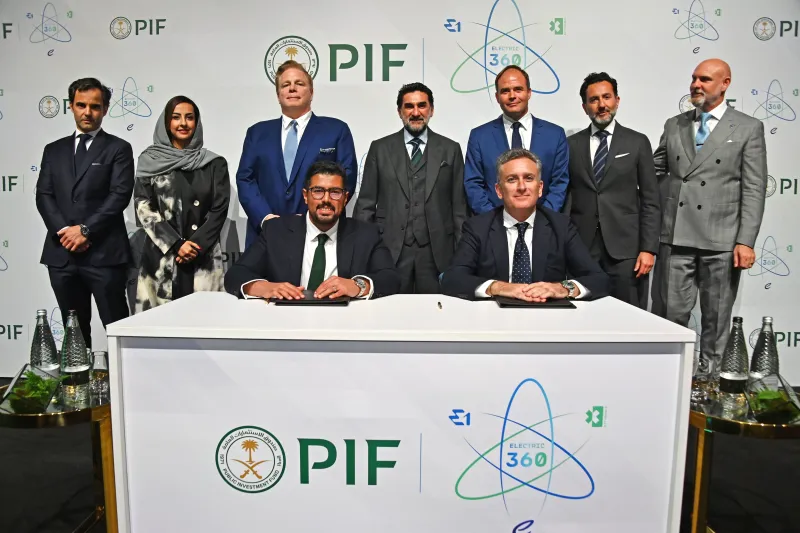 الاستثمارات العامة يعلن عن شراكة مع بطولات "إكستريم إي" و"فورمولا إي" و"1 إي"