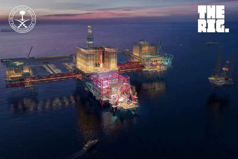"THE RIG".. إطلاق المخطط العام لأول وجهة عالمية لسياحة المغامرات