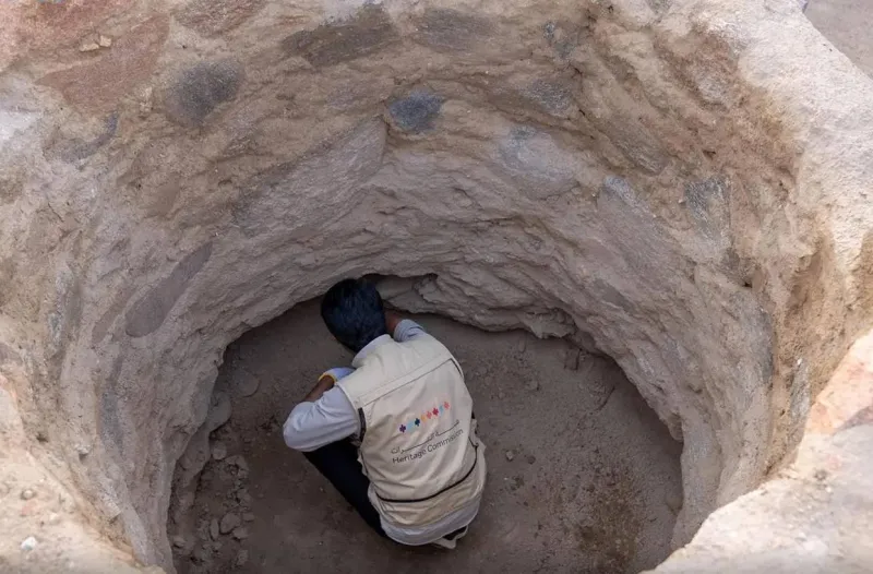 اكتشافات أثرية مهمة في موقع جرش بمنطقة عسير (فيديو)