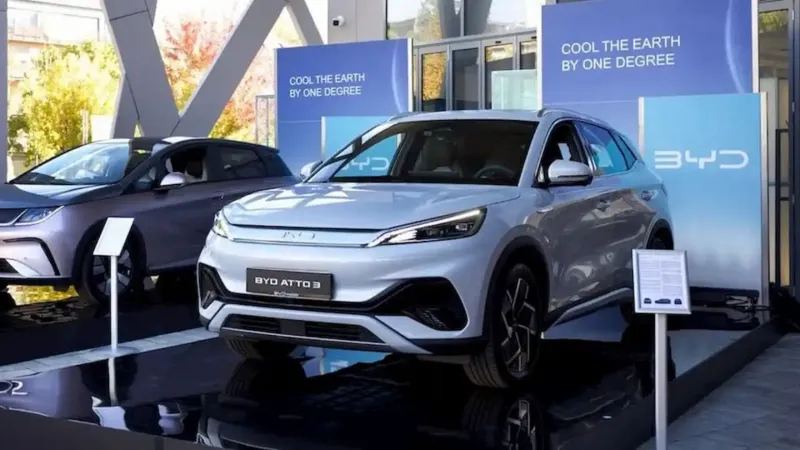 "BYD" تعلن ارتفاع مبيعات السيارات الكهربائية بنسبة 50% خلال يناير