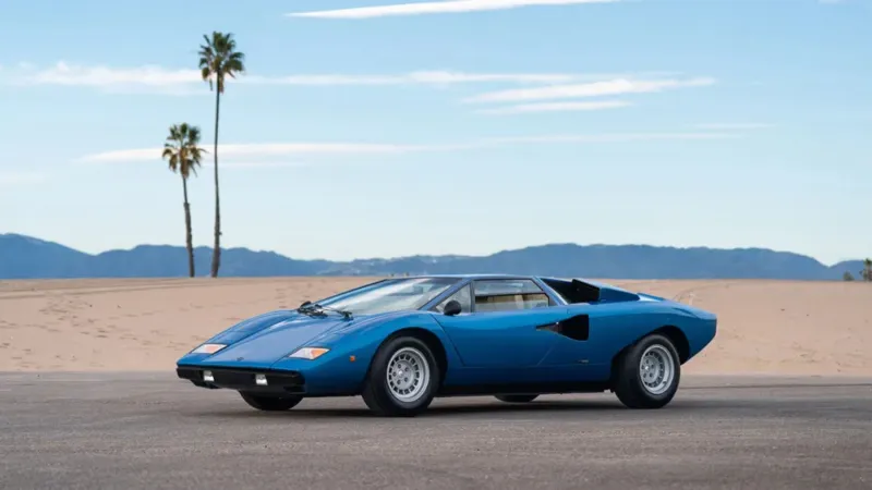 عرض سيارة "1976 Lamborghini Countach" للبيع في مزاد